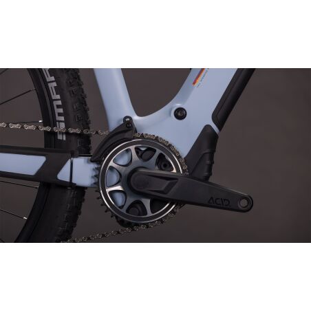 Cube Reaction Hybrid SLX 800 Wh E-Bike Hardtail Diamant gauzegrey&acute;n&acute;iceblue