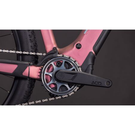 Cube Reaction Hybrid SLX 800 Wh E-Bike Hardtail Diamant shiftblush&acute;n&acute;art