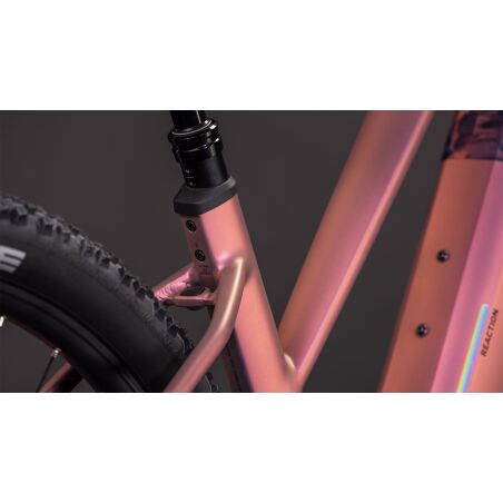 Cube Reaction Hybrid SLX 800 Wh E-Bike Hardtail Trapeze shiftblush&acute;n&acute;art