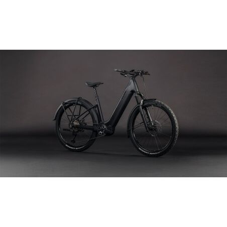 Cube Reaction Hybrid SLX FE 800 Wh E-Bike Hardtail Easy Entry 27,5" silverdust&acute;n&acute;chrome