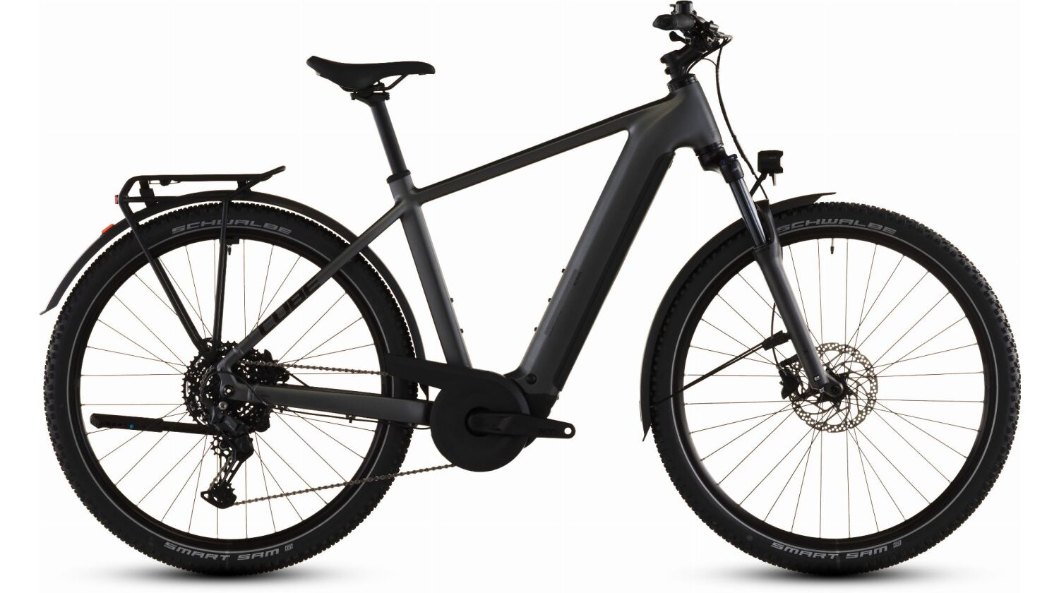 Cube Nuride Hybrid Performance 600 Wh E-Bike Diamant 28" slapgrey´n´black