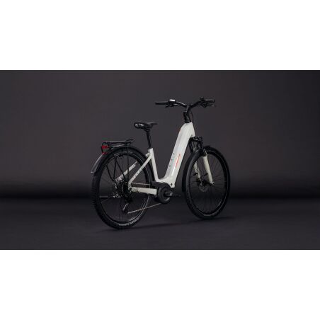 Cube Nuride Hybrid Performance 600 Wh E-Bike Easy Entry 28" desertstone&acute;n&acute;grey