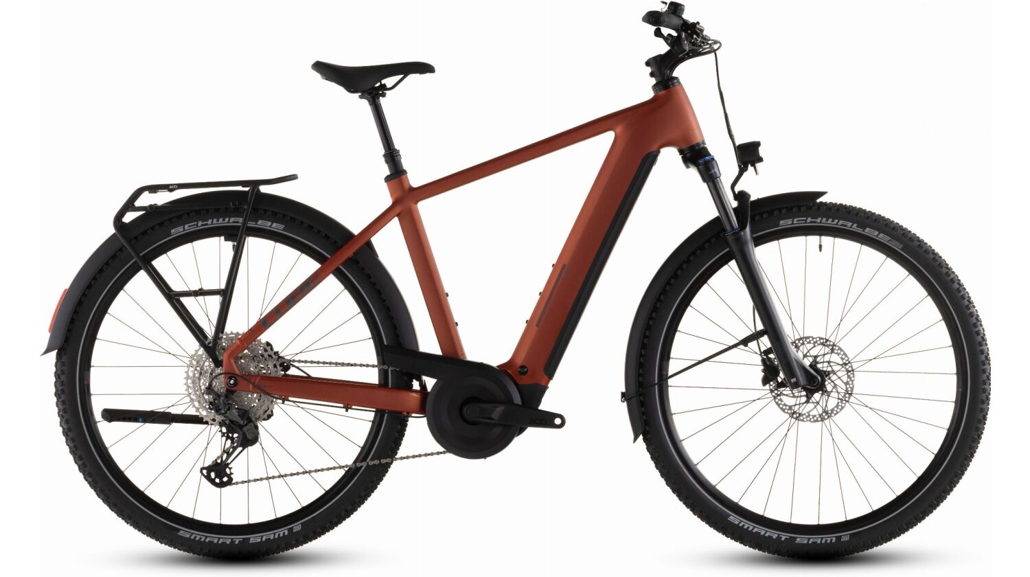 Cube Nuride Hybrid Pro 600 Wh E-Bike Diamant 28" chilli´n´black
