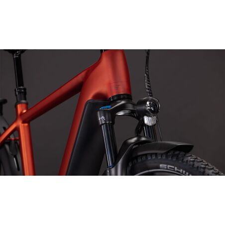 Cube Nuride Hybrid Pro 600 Wh E-Bike Diamant 28" chilli&acute;n&acute;black