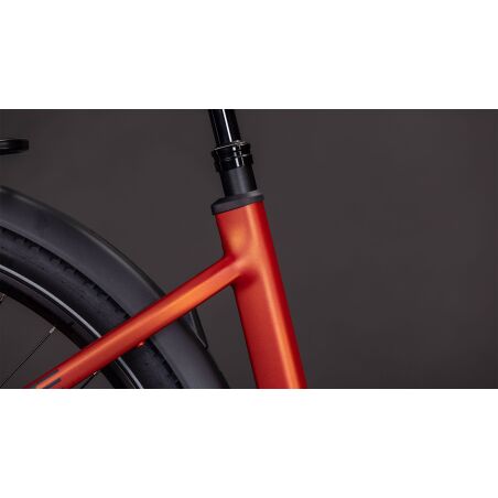 Cube Nuride Hybrid Pro 600 Wh E-Bike Easy Entry 28" chilli&acute;n&acute;black