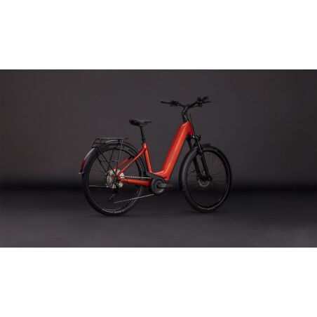 Cube Nuride Hybrid Pro 800 Wh E-Bike Easy Entry 28&quot; chilli&acute;n&acute;black