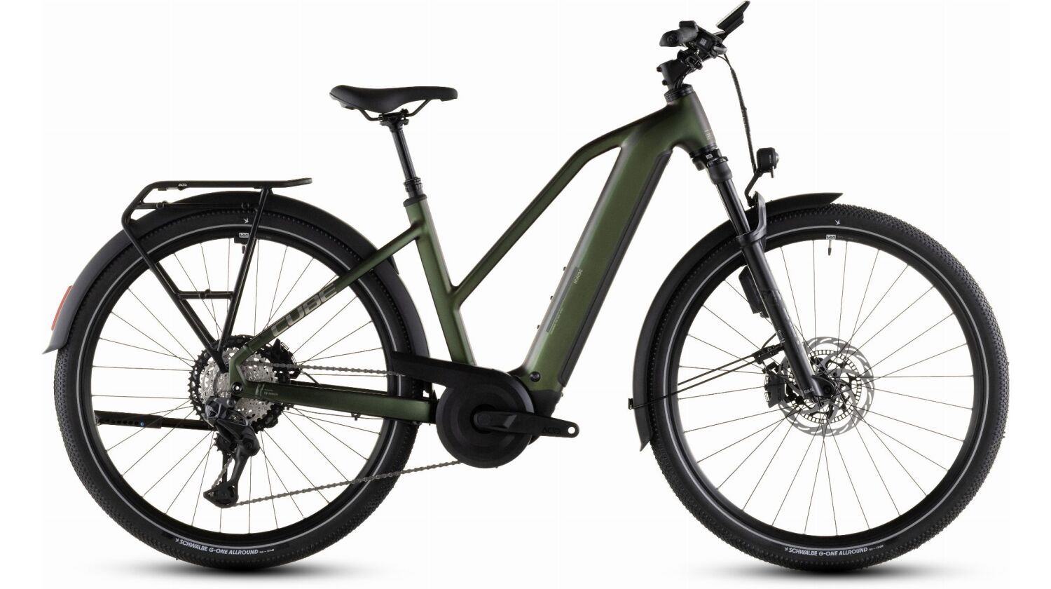 Cube Nuride Hybrid SLT 800 Wh E-Bike Trapeze 28" stellar´n´chrome