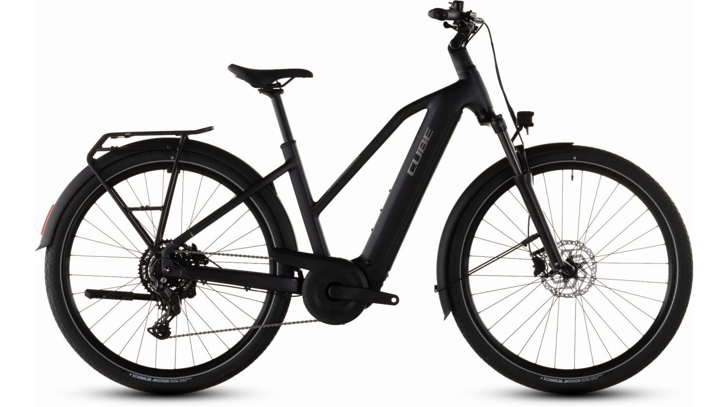 Cube Touring Hybrid One 600 Wh E-Bike Trapeze 28" coal´n´chrome