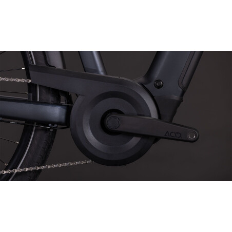 Cube Touring Hybrid One 600 Wh E-Bike Trapeze 28" coal&acute;n&acute;chrome