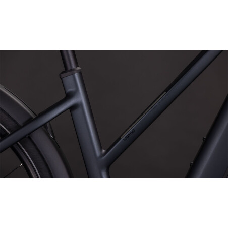 Cube Touring Hybrid One 600 Wh E-Bike Trapeze 28" coal&acute;n&acute;chrome