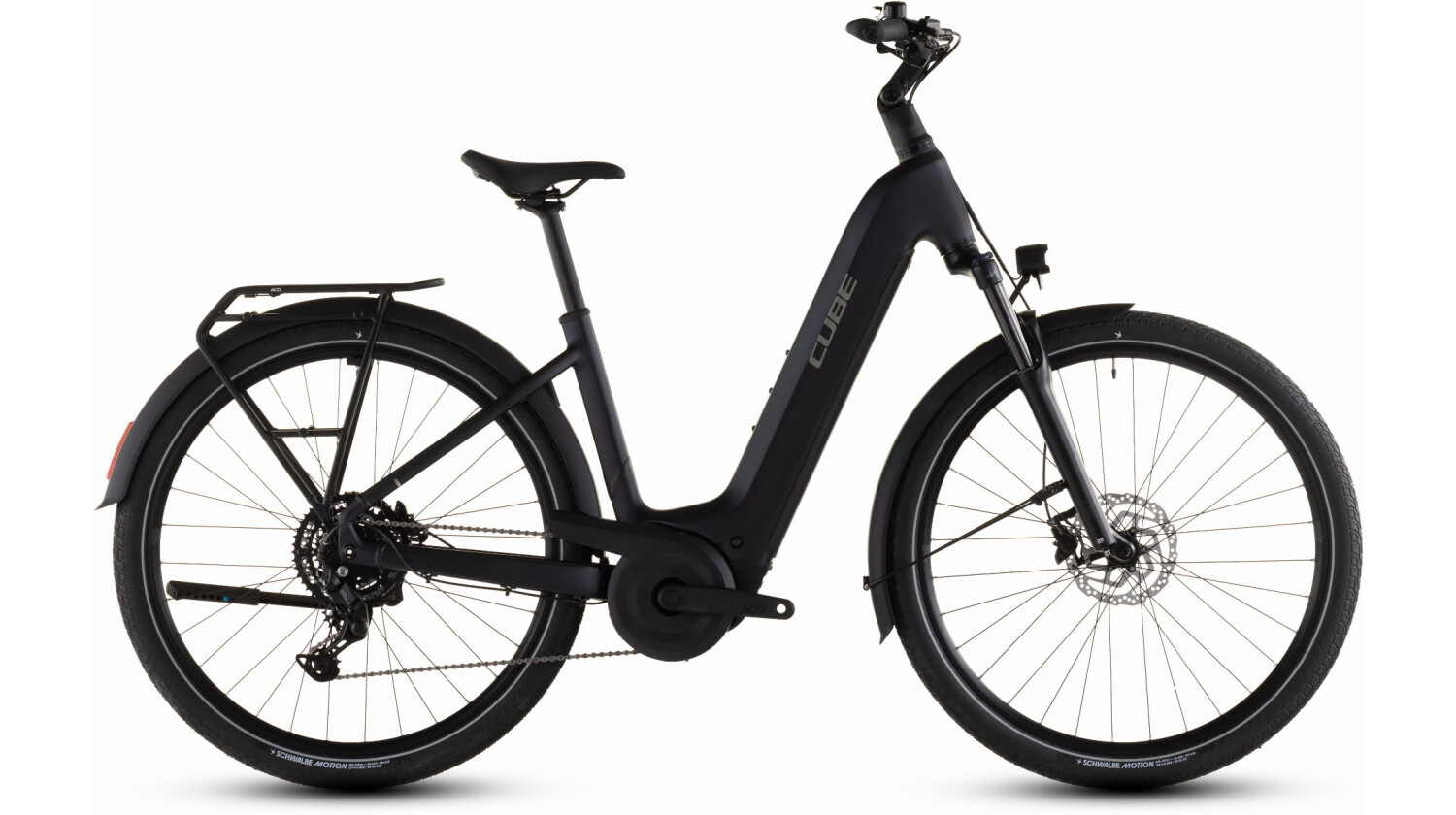 Cube Touring Hybrid One 600 Wh E-Bike Easy Entry 28" coal´n´chrome