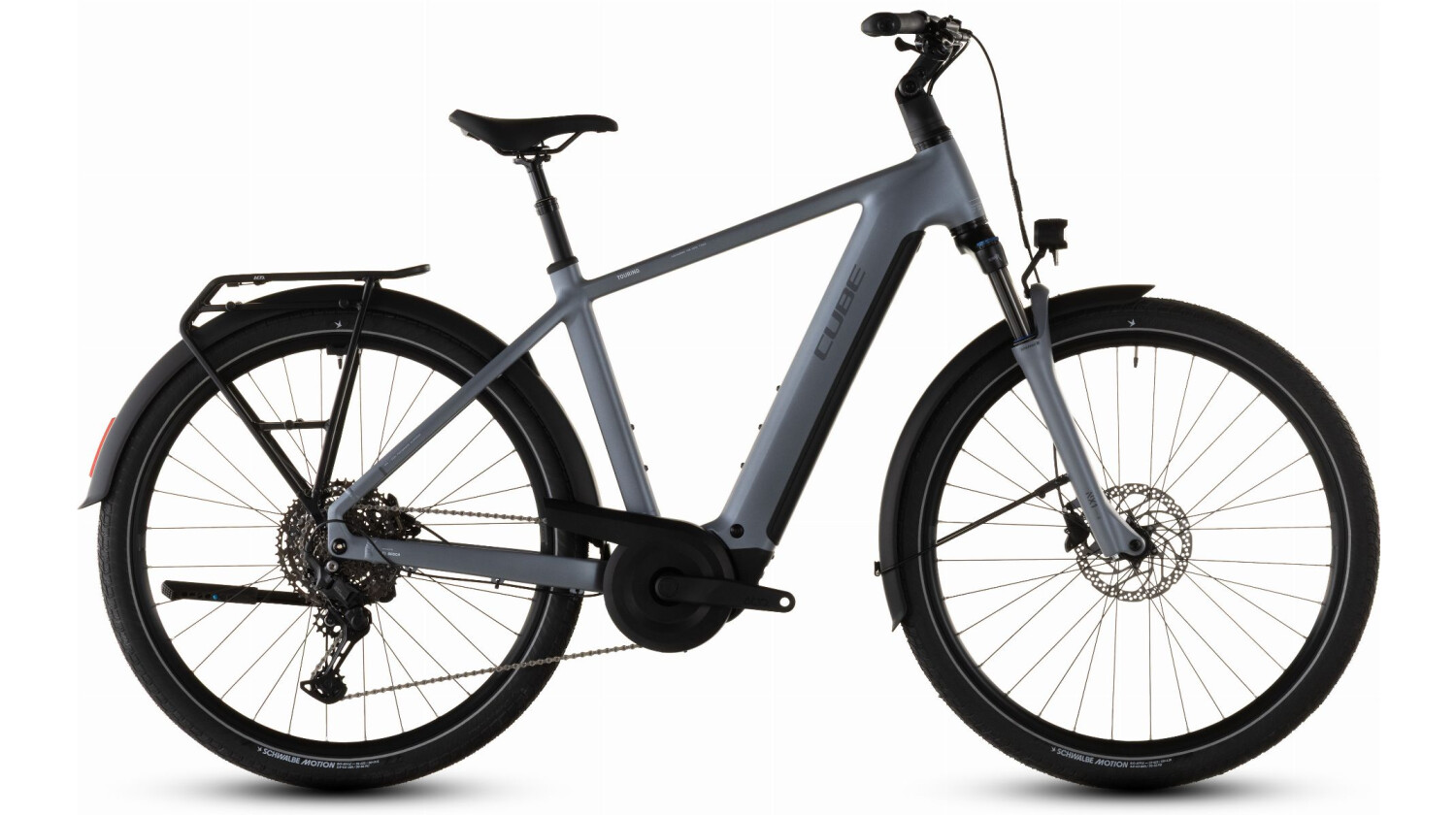 Cube Touring Hybrid Pro 800 Wh E-Bike Diamant 28" pearlgrey´n´grey