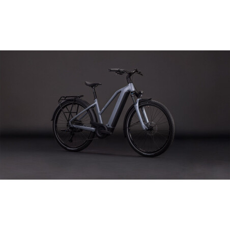 Cube Touring Hybrid Pro 800 Wh E-Bike Trapeze 28" pearlgrey&acute;n&acute;grey