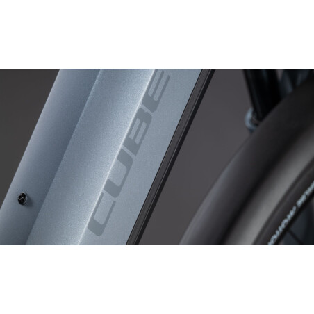 Cube Touring Hybrid Pro 800 Wh E-Bike Easy Entry 28" pearlgrey&acute;n&acute;grey