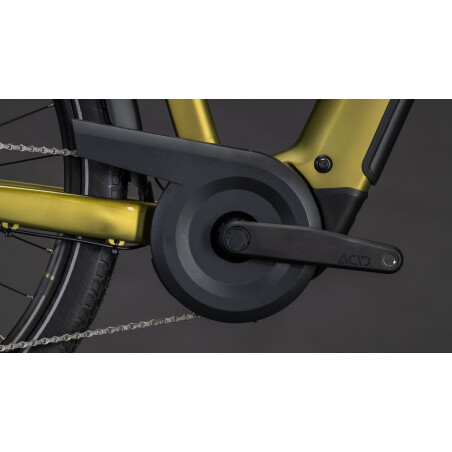 Cube Touring Hybrid Pro 800 Wh E-Bike Trapeze 28" goldenlime&acute;n&acute;black
