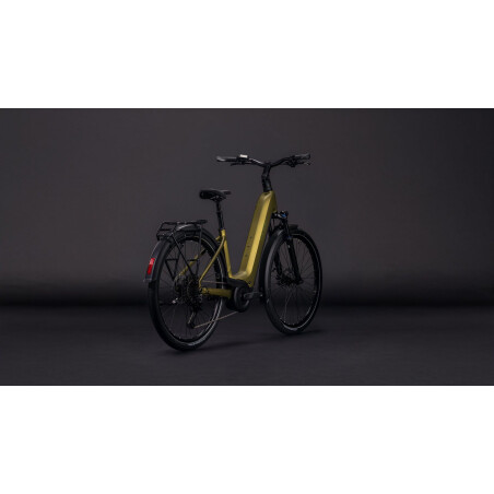 Cube Touring Hybrid Pro 800 Wh E-Bike Easy Entry 28" goldenlime&acute;n&acute;black