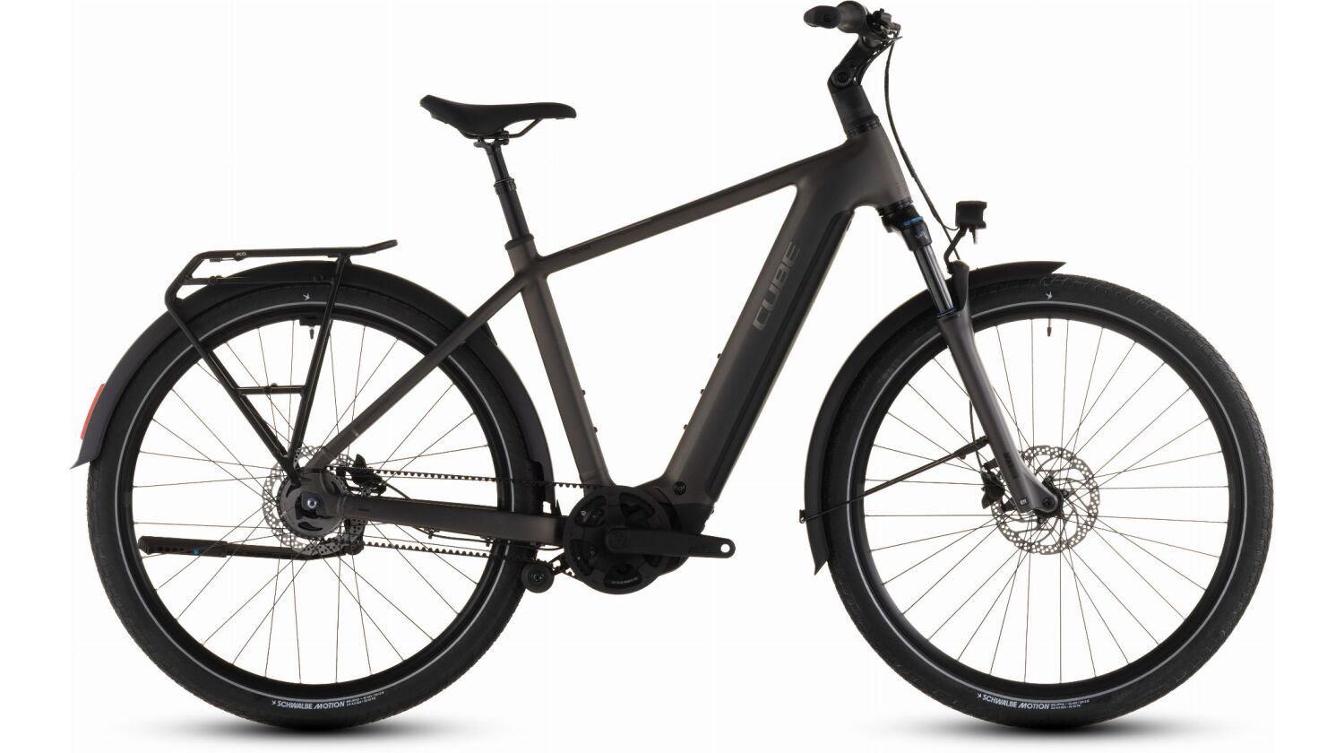 Cube Touring Hybrid Comfort SLX 800 Wh E-Bike Diamant 28" charcoal´n´chrome