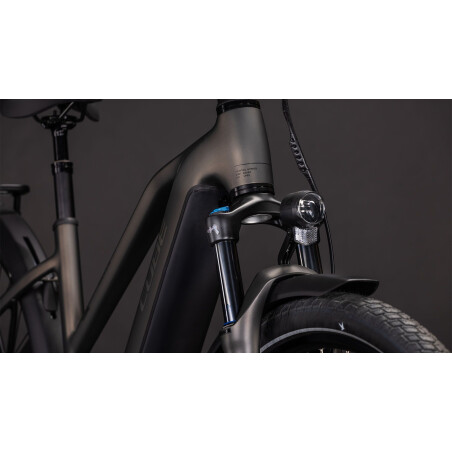 Cube Touring Hybrid Comfort SLX 800 Wh E-Bike Trapeze 28" charcoal&acute;n&acute;chrome