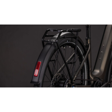 Cube Touring Hybrid Comfort SLX 800 Wh E-Bike Easy Entry 28&quot; charcoal&acute;n&acute;chrome