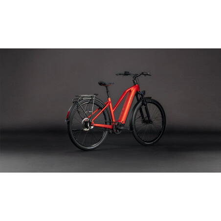 Cube Touring Hybrid Comfort SLX 800 Wh E-Bike Trapeze 28&quot; chilli&acute;n&acute;chrome