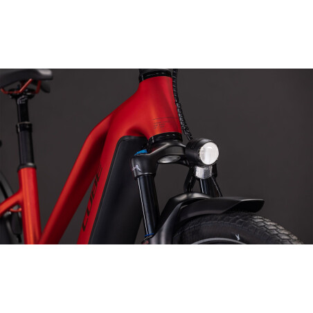 Cube Touring Hybrid Comfort SLX 800 Wh E-Bike Trapeze 28&quot; chilli&acute;n&acute;chrome