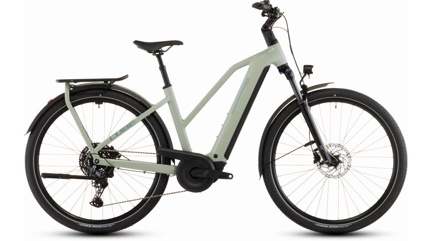 Cube Kathmandu Hybrid One 800 Wh E-Bike Trapeze 28" pea´n´green