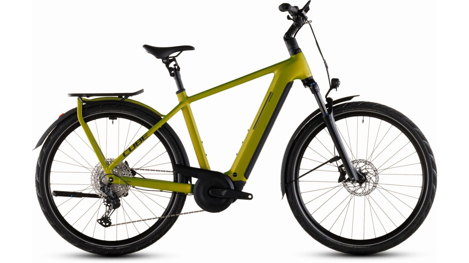 Cube Kathmandu Hybrid Pro 800 Wh E-Bike Diamant 28" lizard´n´black