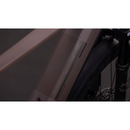 Cube Kathmandu Hybrid EXC ABS 800 Wh E-Bike Diamant 28" cedar&acute;n&acute;chrome