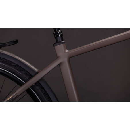 Cube Kathmandu Hybrid EXC ABS 800 Wh E-Bike Diamant 28" cedar&acute;n&acute;chrome