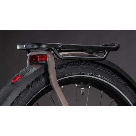 Cube Kathmandu Hybrid EXC ABS 800 Wh E-Bike Trapeze 28" cedar&acute;n&acute;chrome