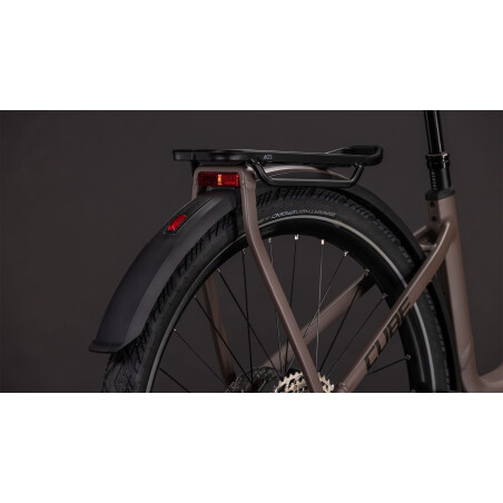 Cube Kathmandu Hybrid EXC ABS 800 Wh E-Bike Easy Entry 28" cedar&acute;n&acute;chrome