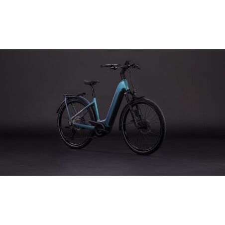 Cube Kathmandu Hybrid EXC ABS 800 Wh E-Bike Easy Entry 28&quot; smaragdgrey&acute;n&acute;prism