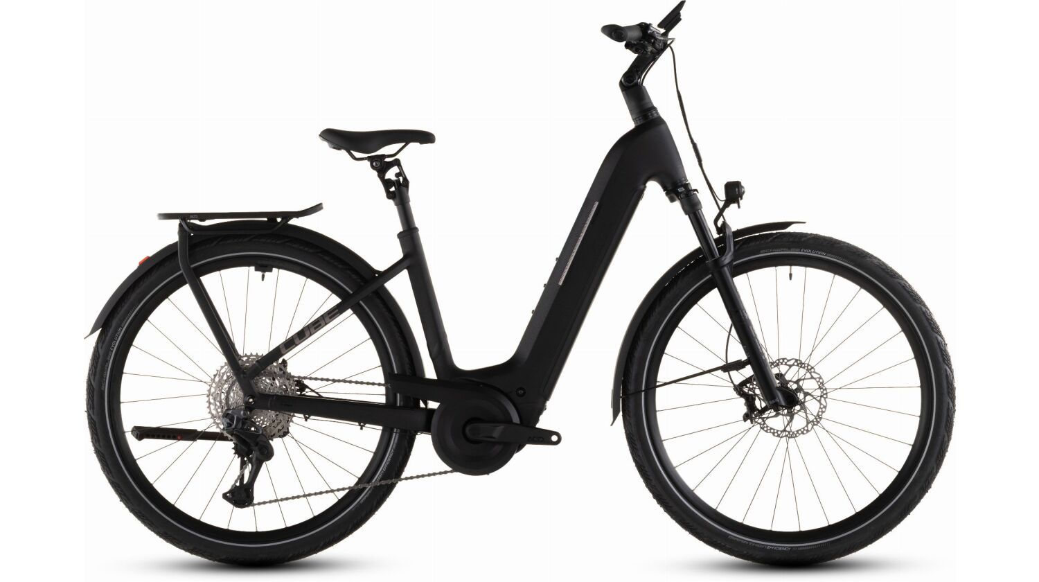 Cube Kathmandu Hybrid SLX 800 Wh E-Bike Easy Entry 28" silverdust´n´chrome