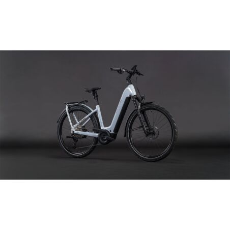 Cube Kathmandu Hybrid SLX 800 Wh E-Bike Easy Entry 28&quot; foggrey&acute;n&acute;grey