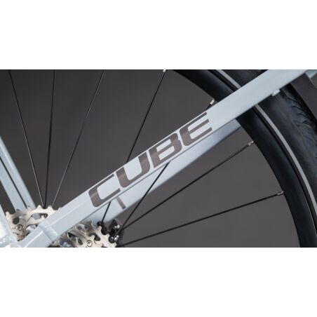 Cube Kathmandu Hybrid SLX 800 Wh E-Bike Easy Entry 28&quot; foggrey&acute;n&acute;grey