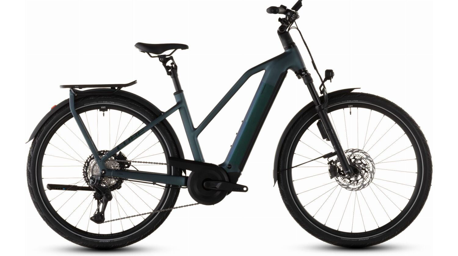 Cube Kathmandu Hybrid SLT 800 Wh ABS E-Bike Trapeze 28" duskwood´n´goblin