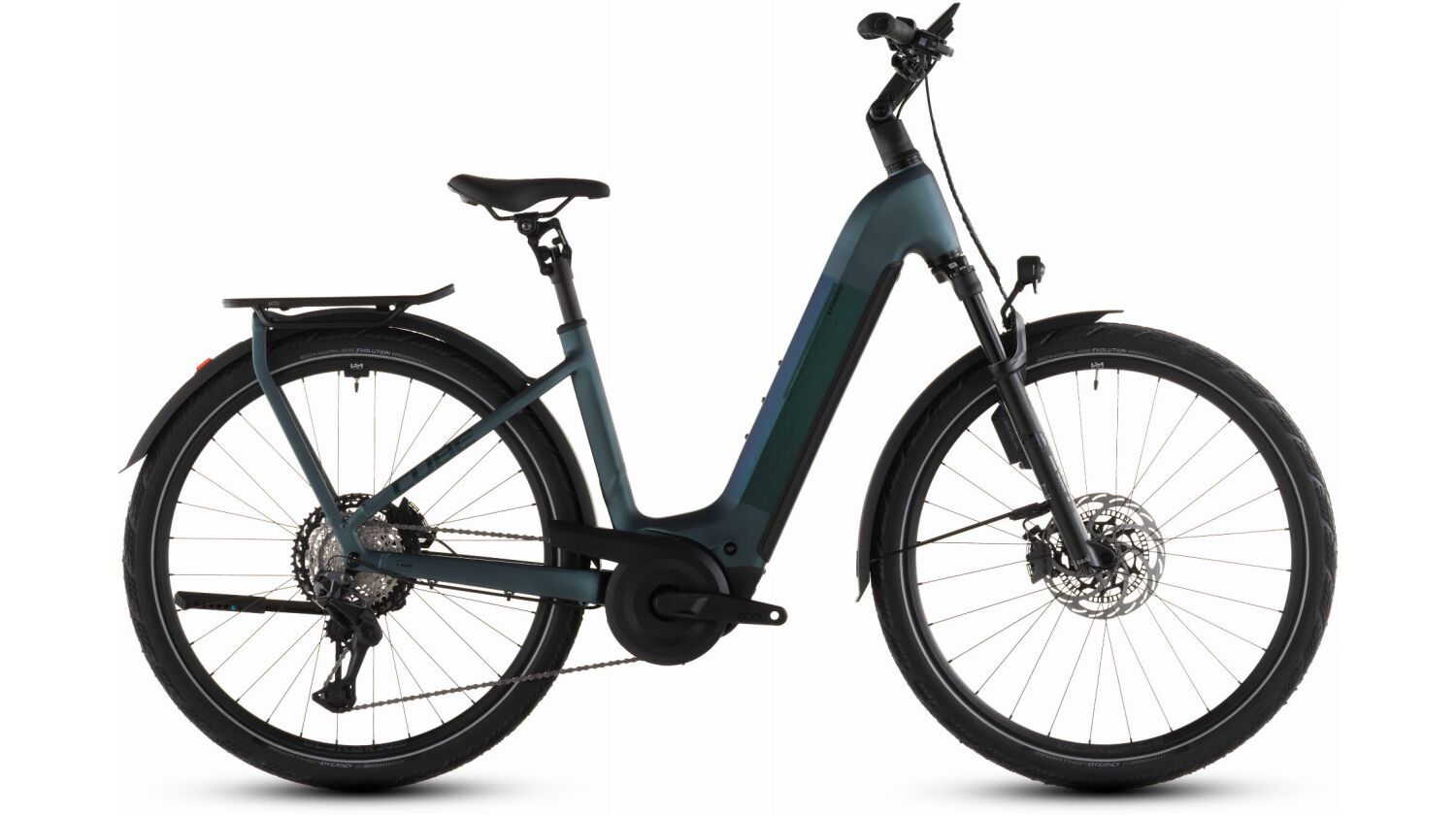 Cube Kathmandu Hybrid SLT 800 Wh E-Bike Easy Entry 28" duskwood´n´goblin