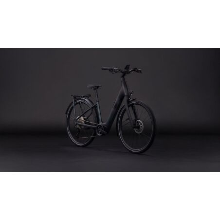 Cube Kathmandu Hybrid C:62 SLX 400 Wh X E-Bike Easy Entry 28&quot; liquidblack&acute;n&acute;bluedust