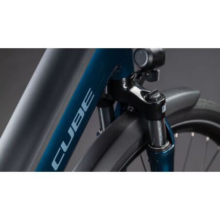 Cube Supreme RT Hybrid Comfort EX 600 Wh E-Bike Easy Entry nautica&acute;n&acute;prism