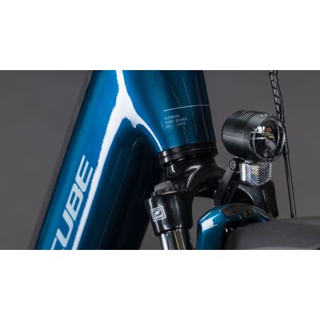 Cube Supreme RT Hybrid Comfort EX 600 Wh E-Bike Easy Entry nautica&acute;n&acute;prism