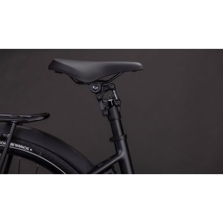 Cube Supreme Hybrid Comfort Pro 600 Wh E-Bike Easy Entry grey&acute;n&acute;chrome