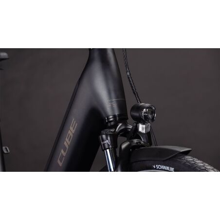 Cube Supreme Hybrid Comfort Pro 600 Wh E-Bike Easy Entry grey&acute;n&acute;chrome