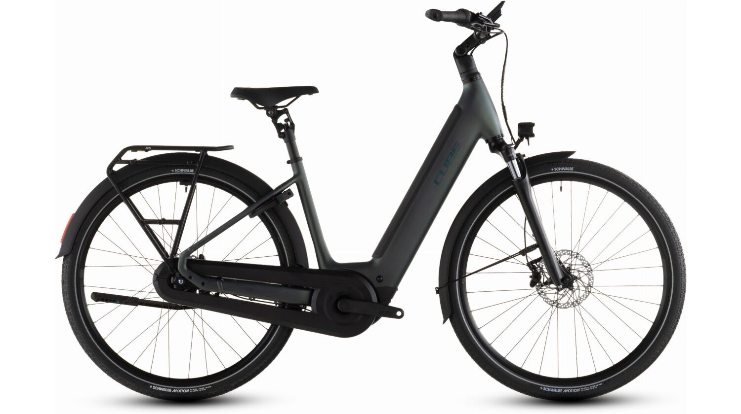 Cube Supreme RT Hybrid Comfort EXC 600 Wh E-Bike Easy Entry sagebrushgreen´n´prism