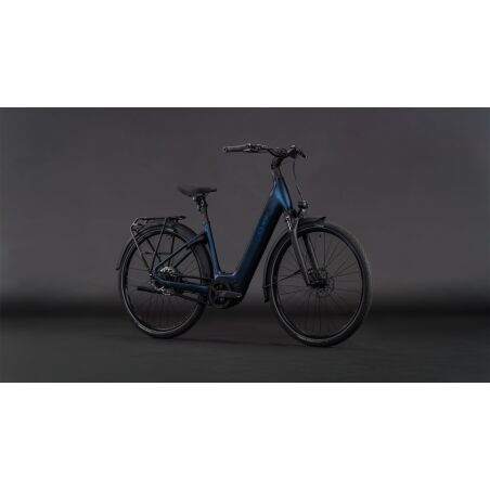 Cube Supreme Hybrid Deluxe One 600 Wh E-Bike Easy Entry indigoblue&acute;n&acute;switch
