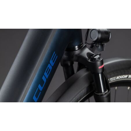 Cube Supreme Hybrid Deluxe One 600 Wh E-Bike Easy Entry indigoblue&acute;n&acute;switch
