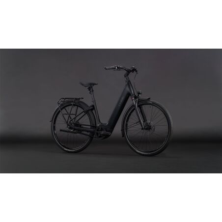 Cube Supreme RT Hybrid Deluxe EX 600 Wh E-Bike Easy Entry black&acute;n&acute;chrome