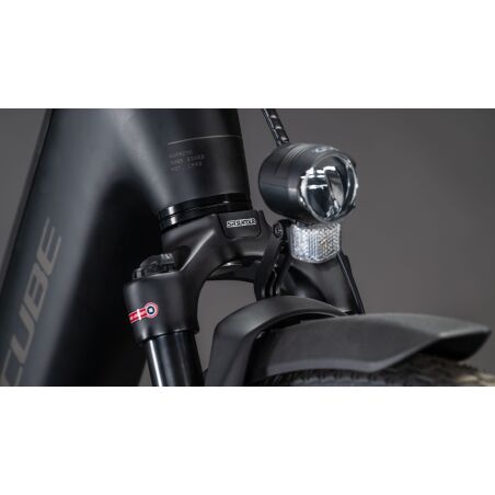 Cube Supreme RT Hybrid Deluxe EX 600 Wh E-Bike Easy Entry black&acute;n&acute;chrome