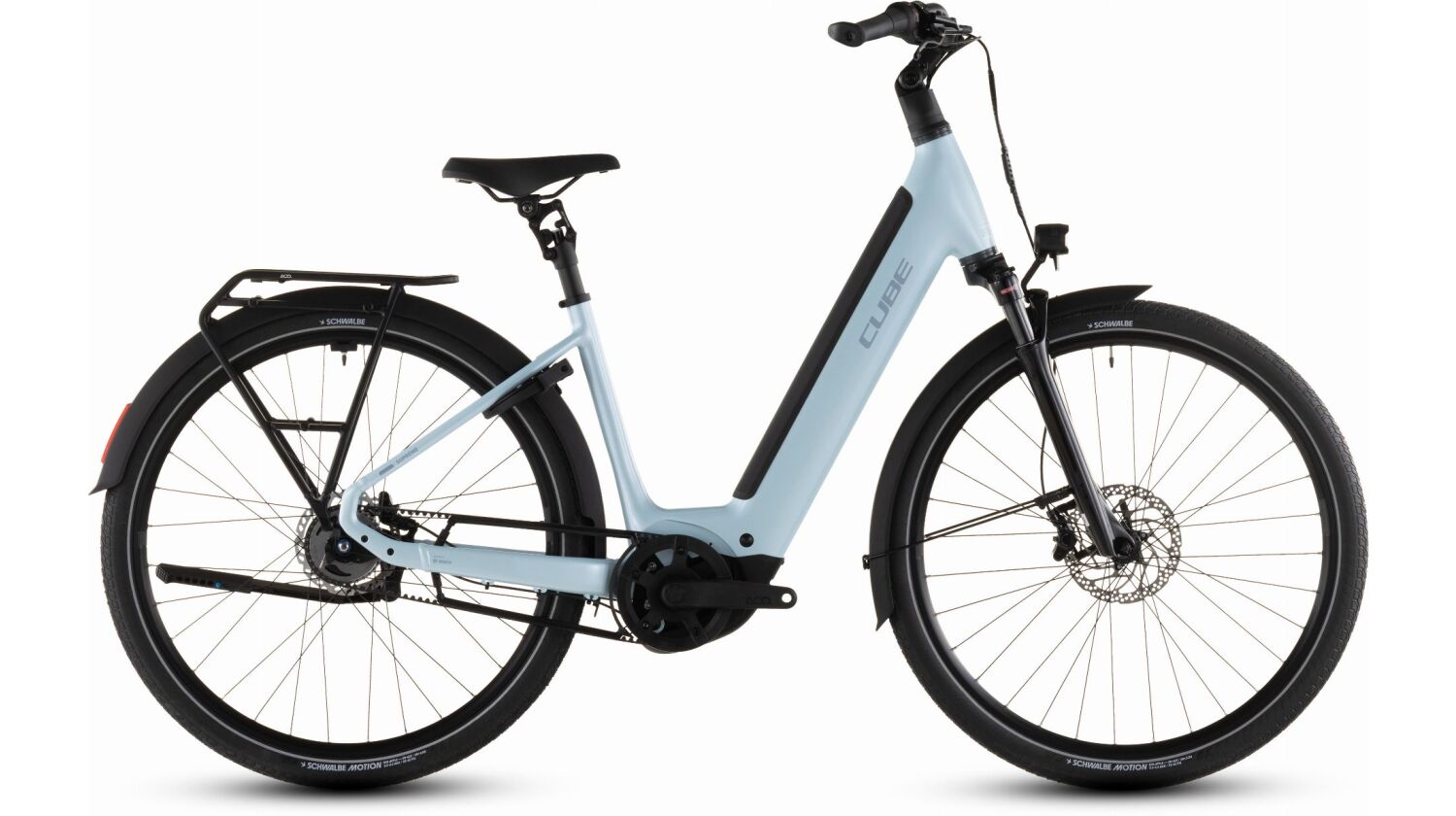 Cube Supreme RT Hybrid Deluxe EX 600 Wh E-Bike Easy Entry airygreen´n´prism