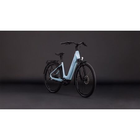 Cube Supreme RT Hybrid Deluxe EX 600 Wh E-Bike Easy Entry airygreen&acute;n&acute;prism