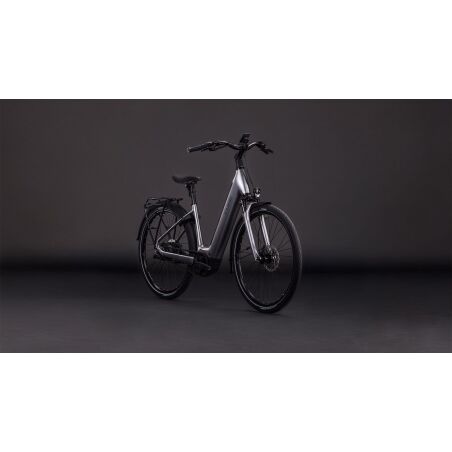 Cube Supreme Hybrid Deluxe Deluxe Pro 600 Wh E-Bike Easy Entry quicksilver&acute;n&acute;grey
